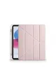 Apple İpad 2022 10.9 (10.nesil) Kılıf Kalemlikli Mars Tablet Kılıfı - Rose Gold