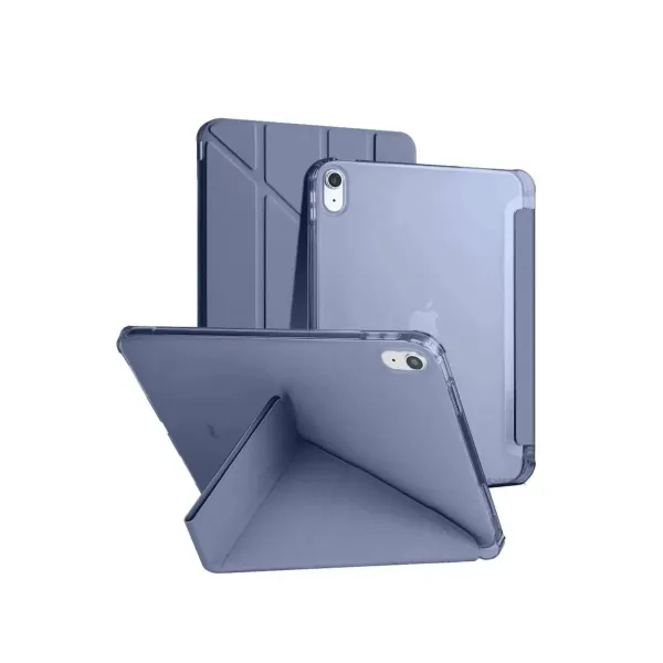 Apple İpad 2022 10.9 (10.nesil) Kılıf Kalemlikli Mars Tablet Kılıfı - Lavender