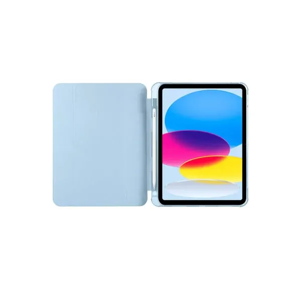 Apple İpad 2022 10.9 (10.nesil) Kılıf Kalemlikli Mars Tablet Kılıfı - Mavi
