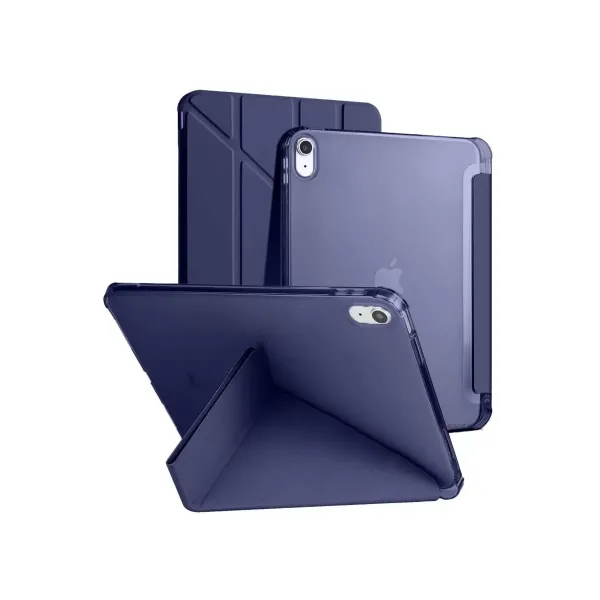 Apple İpad 2022 10.9 (10.nesil) Kılıf Kalemlikli Mars Tablet Kılıfı - Lacivert