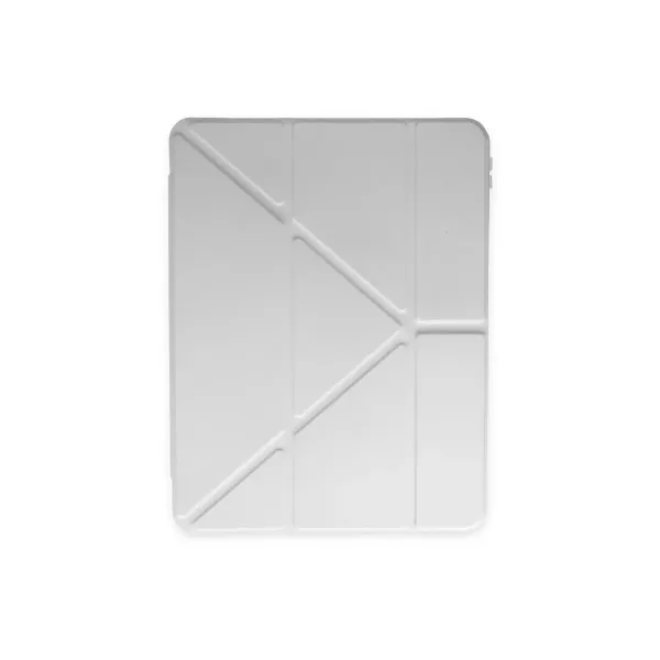 Apple İpad 2022 10.9 (10.nesil) Kılıf Kalemlikli Mars Tablet Kılıfı - Gri