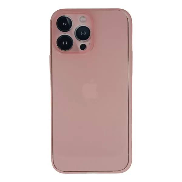 Apple İphone 13 Pro Kılıf Pp Ultra İnce Kapak - Pembe