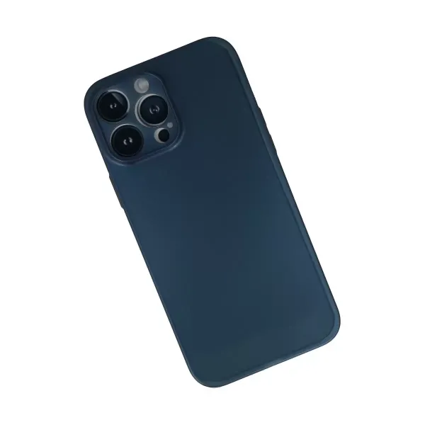 Apple İphone 13 Pro Max Kılıf Pp Ultra İnce Kapak - Mavi