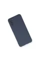 Samsung Galaxy A03s Kılıf Nano İçi Kadife Silikon - Gri
