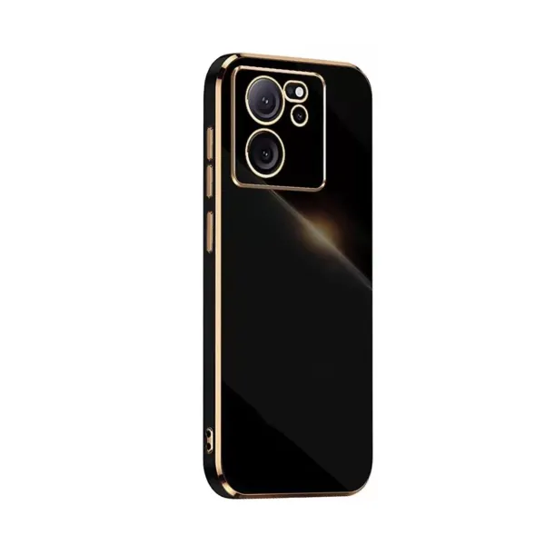 Xiaomi Mi 13t Pro Kılıf Volet Silikon - Siyah