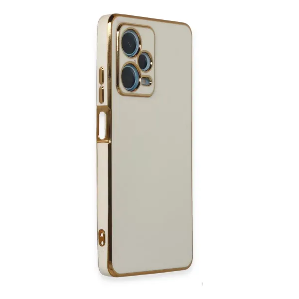 Xiaomi Redmi Note 12 Pro Plus Kılıf Volet Silikon - Beyaz