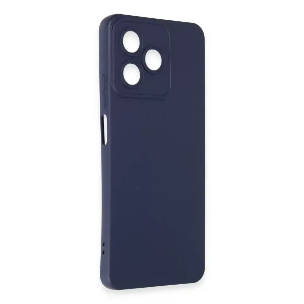 Realme C53 Kılıf Nano İçi Kadife Silikon - Lacivert