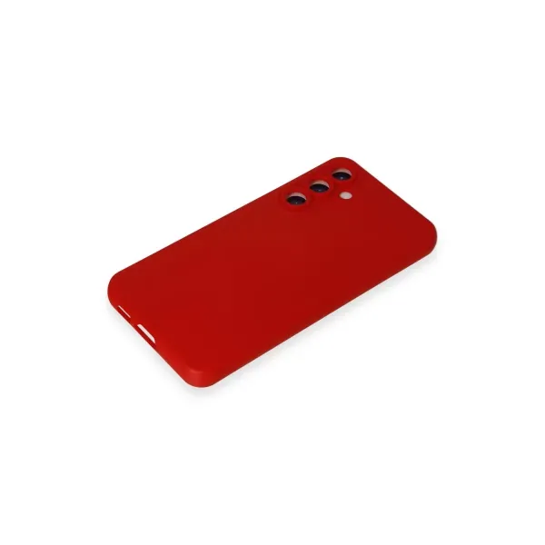 Samsung Galaxy S23 Fe Kılıf Nano İçi Kadife Silikon - Kırmızı
