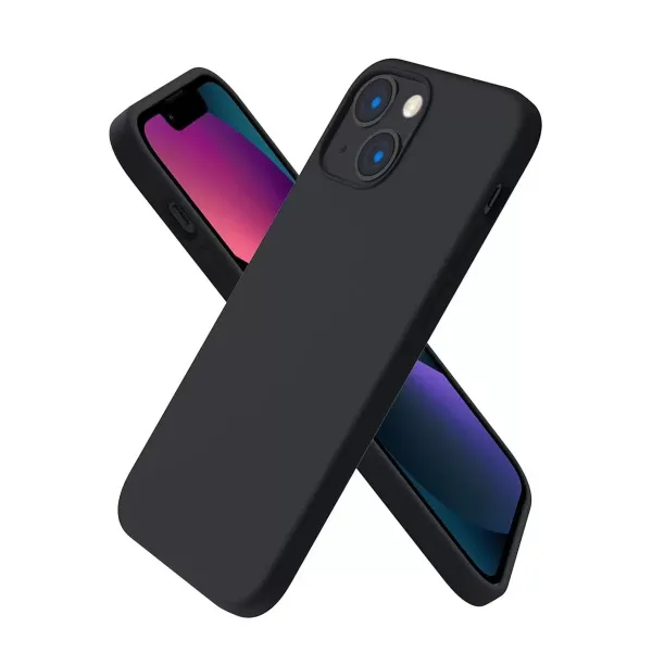 Apple İphone 13 Mini Kılıf First Silikon - Siyah