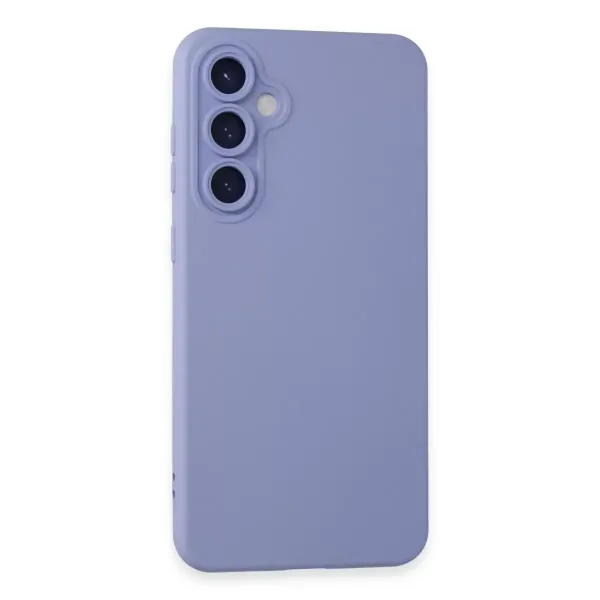 Samsung Galaxy S23 Fe Kılıf Nano İçi Kadife Silikon - Lila