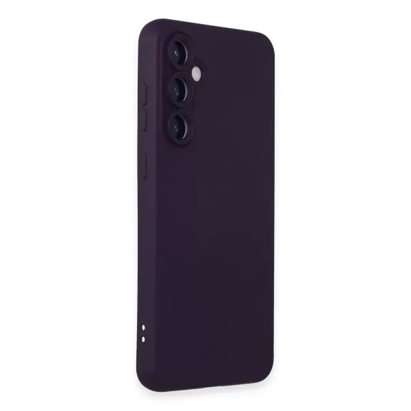 Samsung Galaxy S23 Fe Kılıf Nano İçi Kadife Silikon - Mor