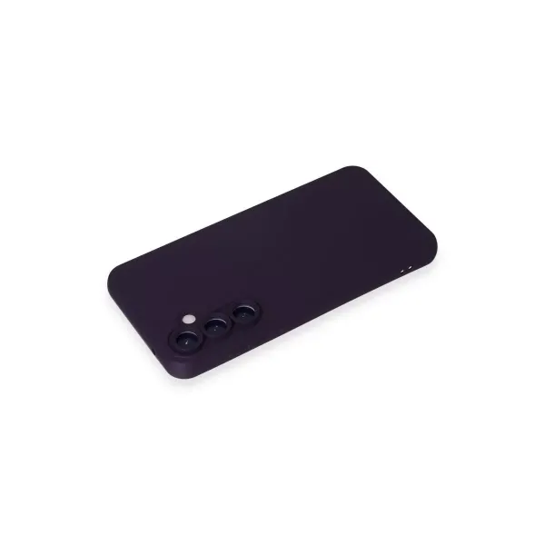 Samsung Galaxy S23 Fe Kılıf Nano İçi Kadife Silikon - Mor