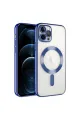 Apple İphone 14 Pro Max Kılıf Kross Magneticsafe Kapak - Lacivert