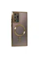 Samsung Galaxy Note 20 Ultra Kılıf Kross Magneticsafe Kapak - Gold