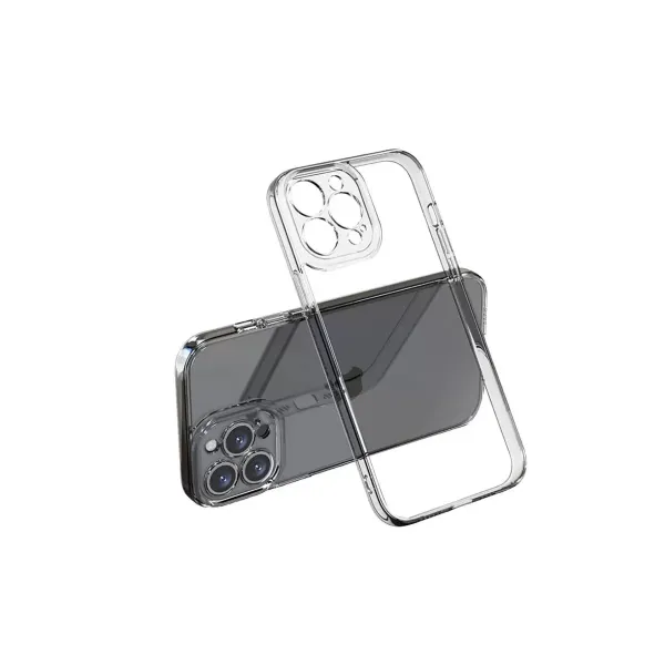 Apple İphone 13 Pro Kılıf Lüx Şeffaf Silikon