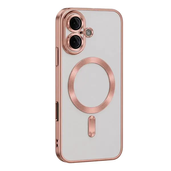 Apple İphone 16 Kılıf Kross Magneticsafe Kapak - Rose