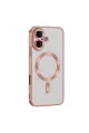 Apple İphone 16 Kılıf Kross Magneticsafe Kapak - Rose