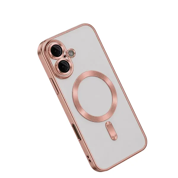 Apple İphone 16 Kılıf Kross Magneticsafe Kapak - Rose