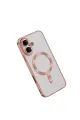 Apple İphone 16 Kılıf Kross Magneticsafe Kapak - Rose