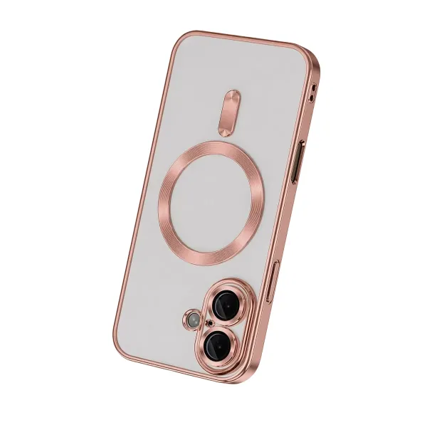 Apple İphone 16 Kılıf Kross Magneticsafe Kapak - Rose