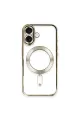 Apple İphone 16 Kılıf Kross Magneticsafe Kapak - Gold