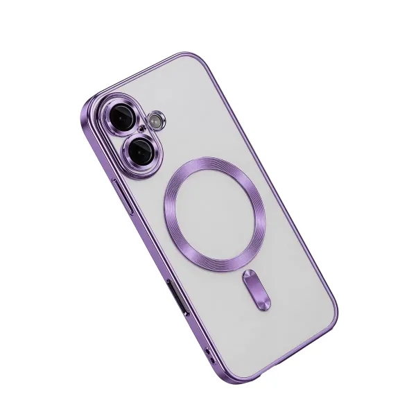 Apple İphone 16 Kılıf Kross Magneticsafe Kapak - Mor