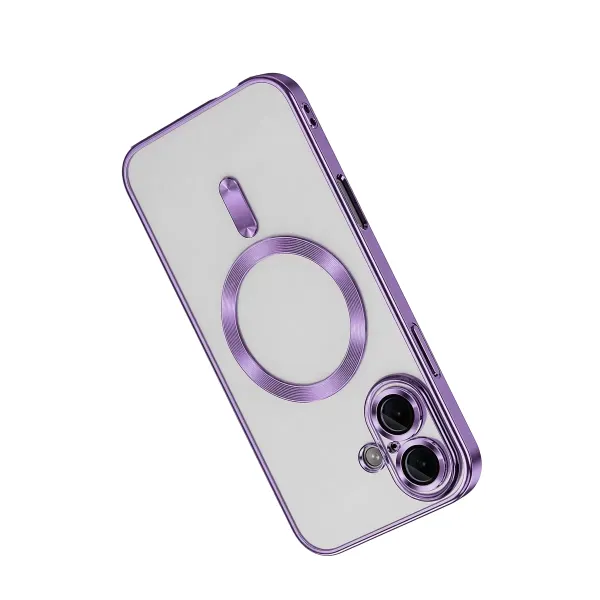 Apple İphone 16 Kılıf Kross Magneticsafe Kapak - Mor