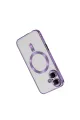 Apple İphone 16 Kılıf Kross Magneticsafe Kapak - Mor