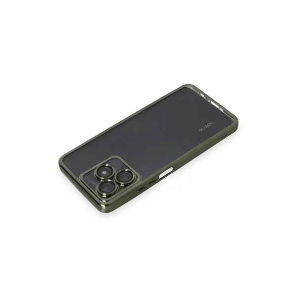 Realme C53 Kılıf Razer Lensli Silikon - Yeşil