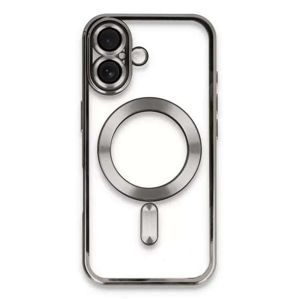 Apple İphone 16 Kılıf Kross Magneticsafe Kapak - Titan Gri