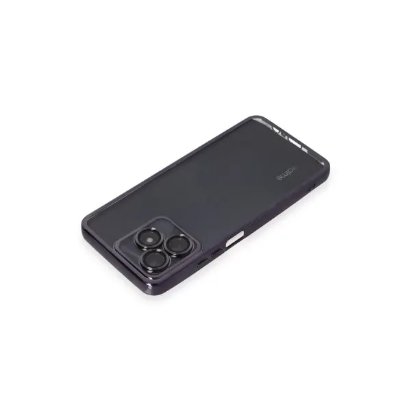 Realme C53 Kılıf Razer Lensli Silikon - Mor