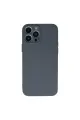 Apple İphone 13 Pro Kılıf Nano İçi Kadife Silikon - Gri