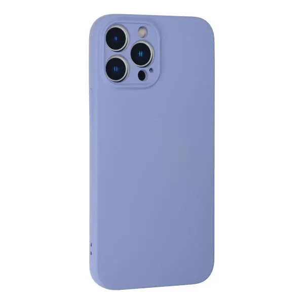 Apple İphone 13 Pro Kılıf Nano İçi Kadife Silikon - Lila
