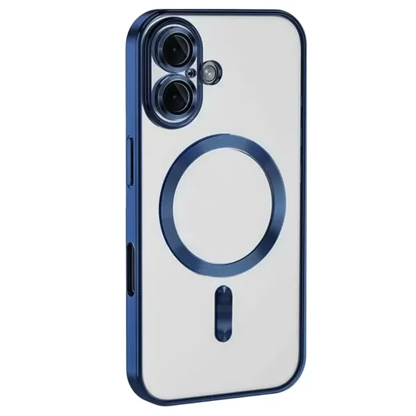 Apple İphone 16 Kılıf Kross Magneticsafe Kapak - Lacivert