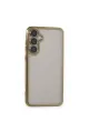 Samsung Galaxy S23 Fe Kılıf Razer Lensli Silikon - Gold