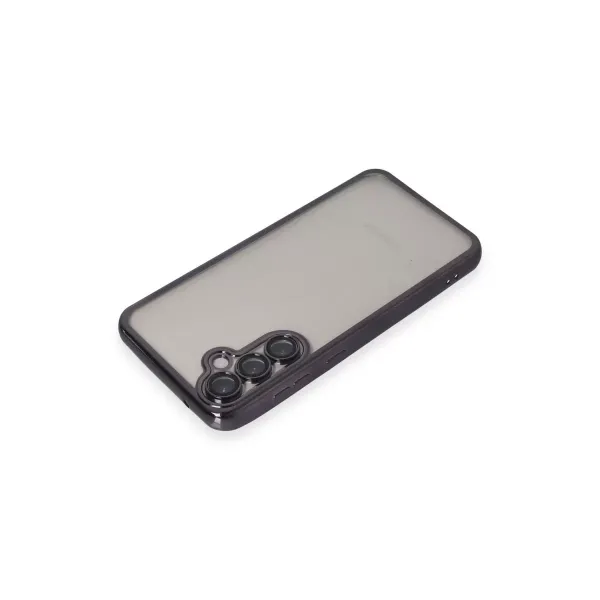 Samsung Galaxy S23 Fe Kılıf Razer Lensli Silikon - Mor
