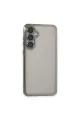 Samsung Galaxy S23 Fe Kılıf Razer Lensli Silikon - Gümüş