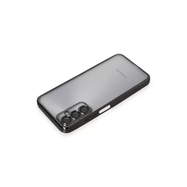Samsung Galaxy A05s Kılıf Razer Lensli Silikon - Siyah