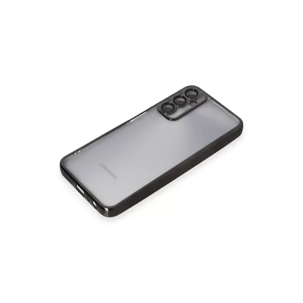 Samsung Galaxy A05s Kılıf Razer Lensli Silikon - Siyah