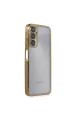 Samsung Galaxy A05s Kılıf Razer Lensli Silikon - Gold