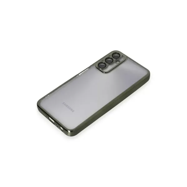 Samsung Galaxy A05s Kılıf Razer Lensli Silikon - Yeşil