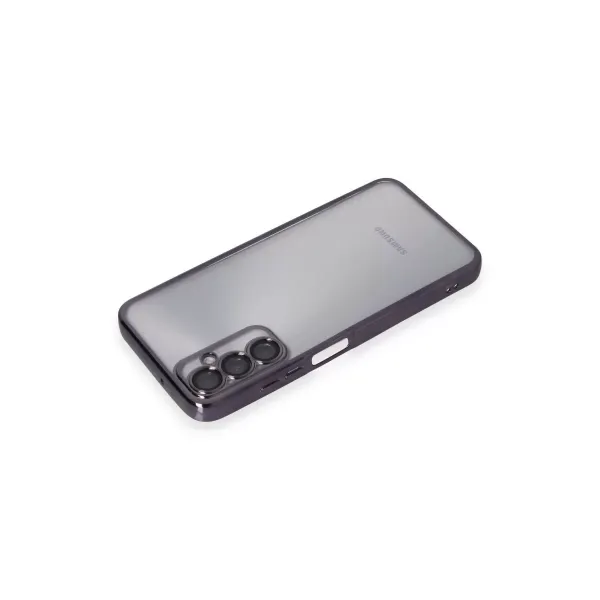 Samsung Galaxy A05s Kılıf Razer Lensli Silikon - Mor
