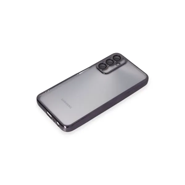 Samsung Galaxy A05s Kılıf Razer Lensli Silikon - Mor