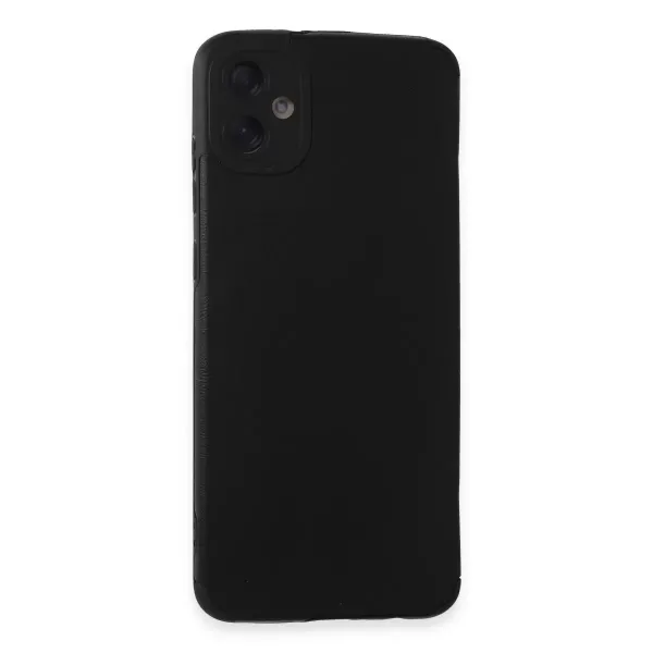 Samsung Galaxy A05 Kılıf Loop Deri Silikon - Siyah