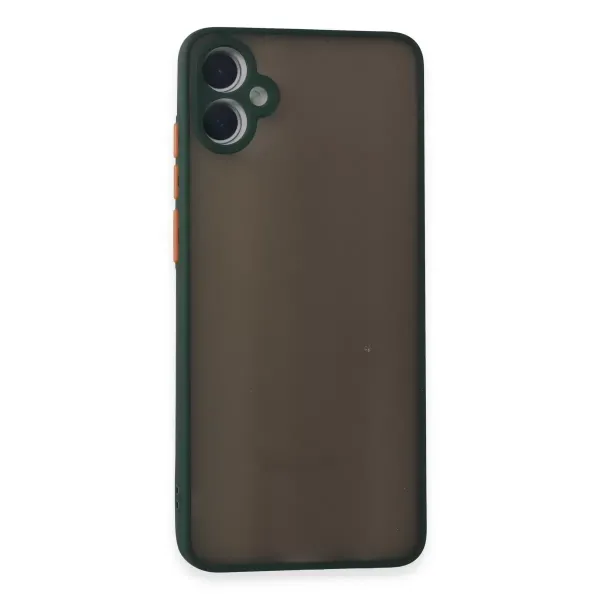 Samsung Galaxy A05 Kılıf Montreal Silikon Kapak - Yeşil