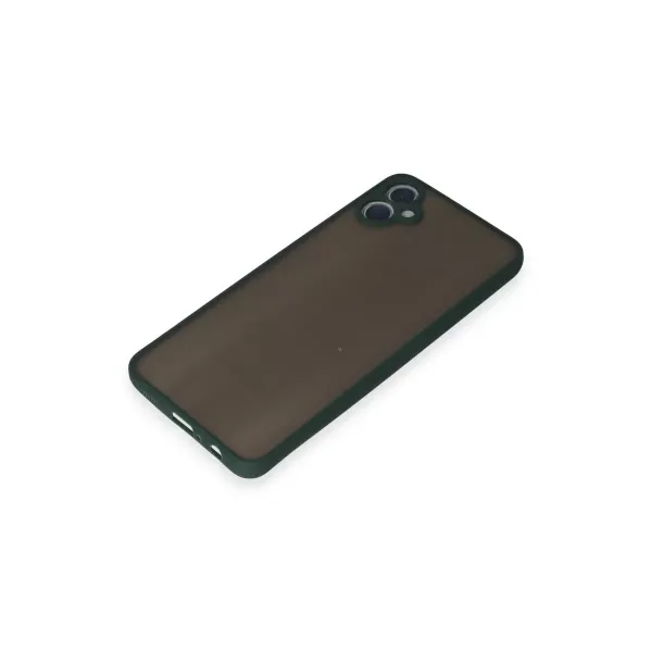 Samsung Galaxy A05 Kılıf Montreal Silikon Kapak - Yeşil