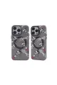 Apple İphone 12 Pro Max Kılıf Apollo Magneticsafe Desenli Kapak - Apollo Siyah - 3