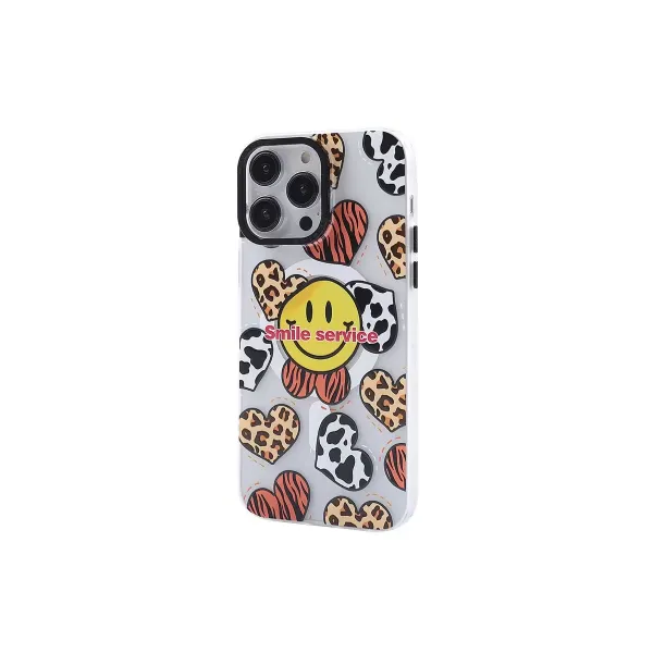 Apple İphone 12 Pro Max Kılıf Apollo Magneticsafe Desenli Kapak - Apollo Şeffaf - 2