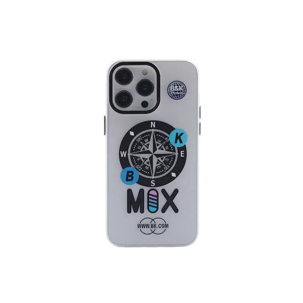 Apple İphone 12 Pro Max Kılıf Apollo Magneticsafe Desenli Kapak - Apollo Şeffaf - 3