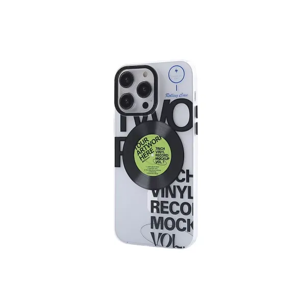 Apple İphone 12 Pro Max Kılıf Apollo Magneticsafe Desenli Kapak - Apollo Şeffaf - 5